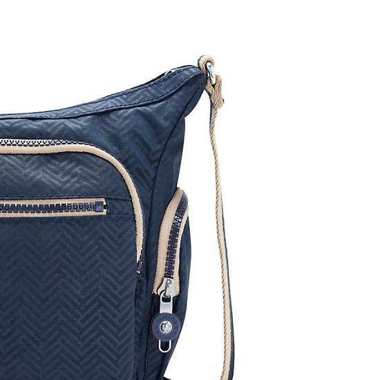 Kipling Gabbie Small Printed Crossbody Väska Blå | SE 2067AH